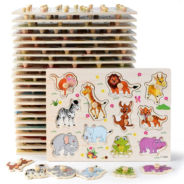 Kids Wooden Puzzles - Image 5