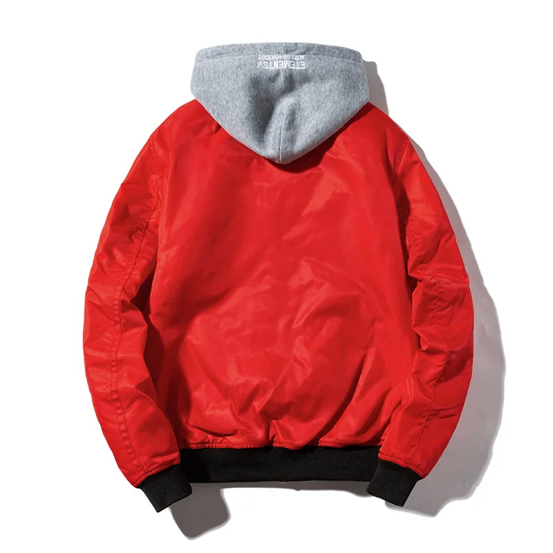 MANVALUE Europe and The US Tide MA-1 Flight Clothing Men's Jacket Plus Size Thickened Leisure Wear Cotton-padded Jackets