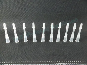 

100 pcs/lot Plastic tips with cap/syringe dispensing tip cones protective sleeve jacket-Free shipping