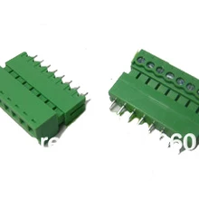 2EDG-3.81-8P+ 2EDGV-3.81-8P 2EDG 2 edgv 8Pin прямая вилка-в винтовой устройство для сращивания кабелей PCB соединение(10 шт./лот