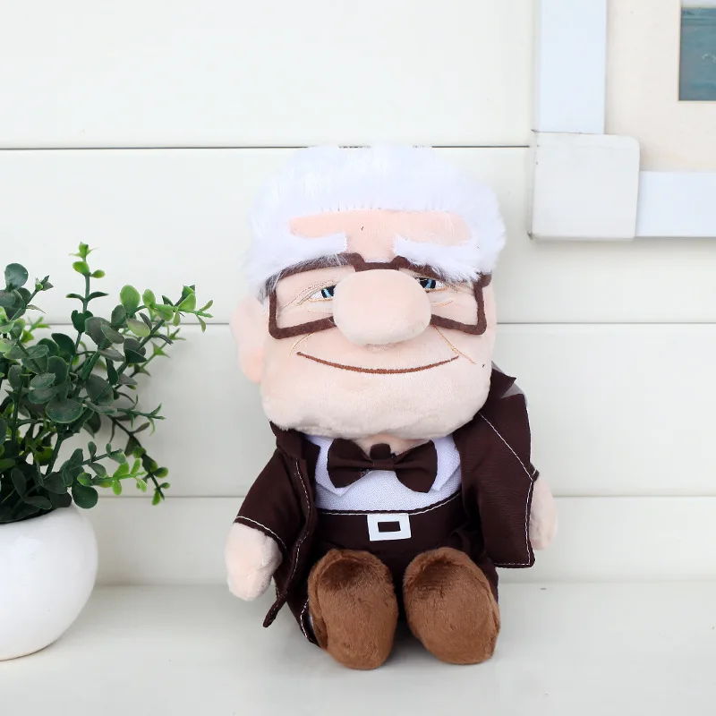 Фильм Pixar UP Carl Fredricksen дедушка Карл плюшевая игрушка Рассел Мягкая кукла