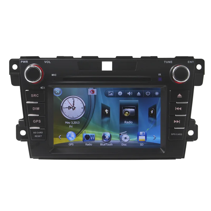 7 Touch Screen Car DVD for Mazda CX7 with Bluetooth Radio Rear Camera MP4 MP3 Radio