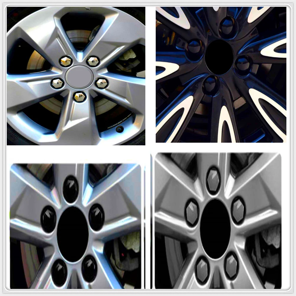 

20Pcs Car Wheel Nut Caps Auto Screw Cover Bolt Decoration for Kia Forte Ceed Stonic Stinger Rio Picanto Niro Soulster No3
