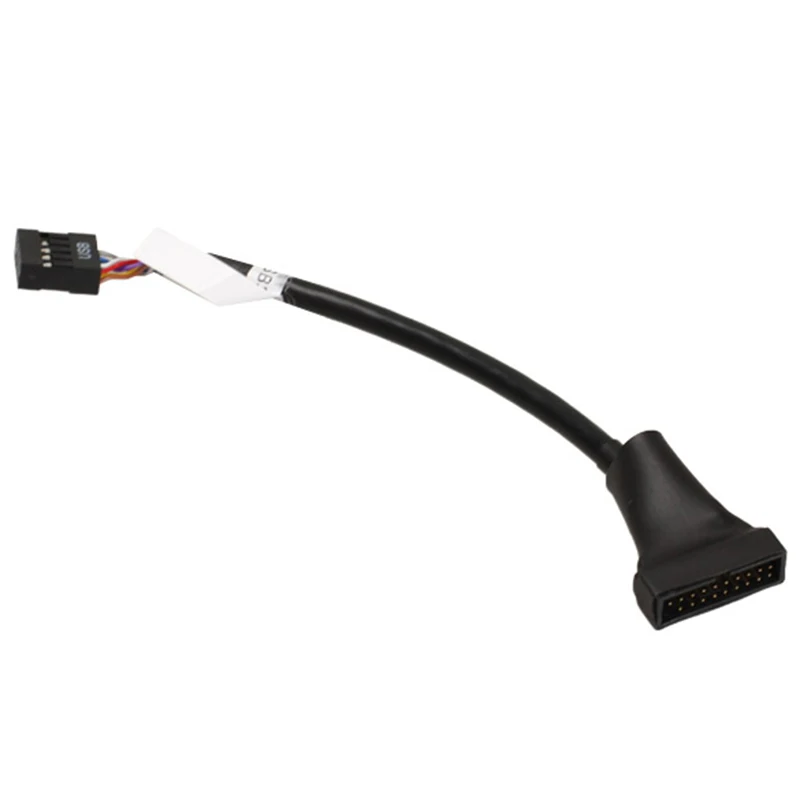 USB3.0 к USB2.0 20Pin папа 9Pin женский кабель адаптер конвертер IJS998| |