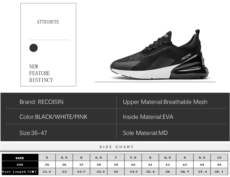 2019 Sneakers Women Light Weight Running Shoes For Woman Air Sole Breathable zapatos de mujer High Quality Couple Sport Shoes (2)