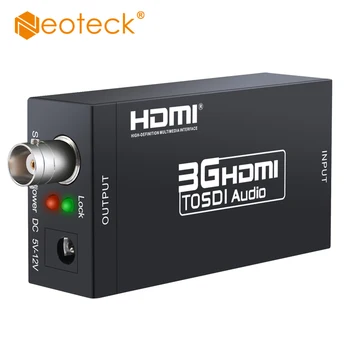 

Neoteck 3G HDMI to SDI Converter Adapter HD-SDI/3G-SDI Adapter 1080P BNC HDMI to SDI Video Converter Adapter for Monitor HDTV