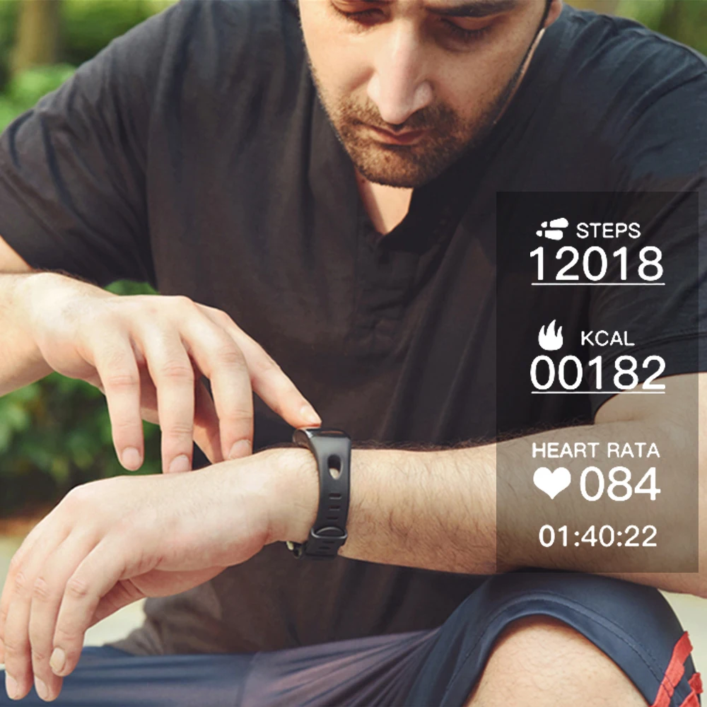 Fit M band 3 life 3D динамический UI фитнес-трекер браслет с монитором сердечного ритма Шагомер Смарт-часы IP68 relogio inteligente