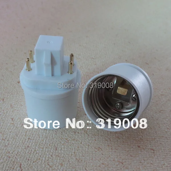 Buy G24q to E26 bulb adapter ( 4pin) gx24q to e26 base