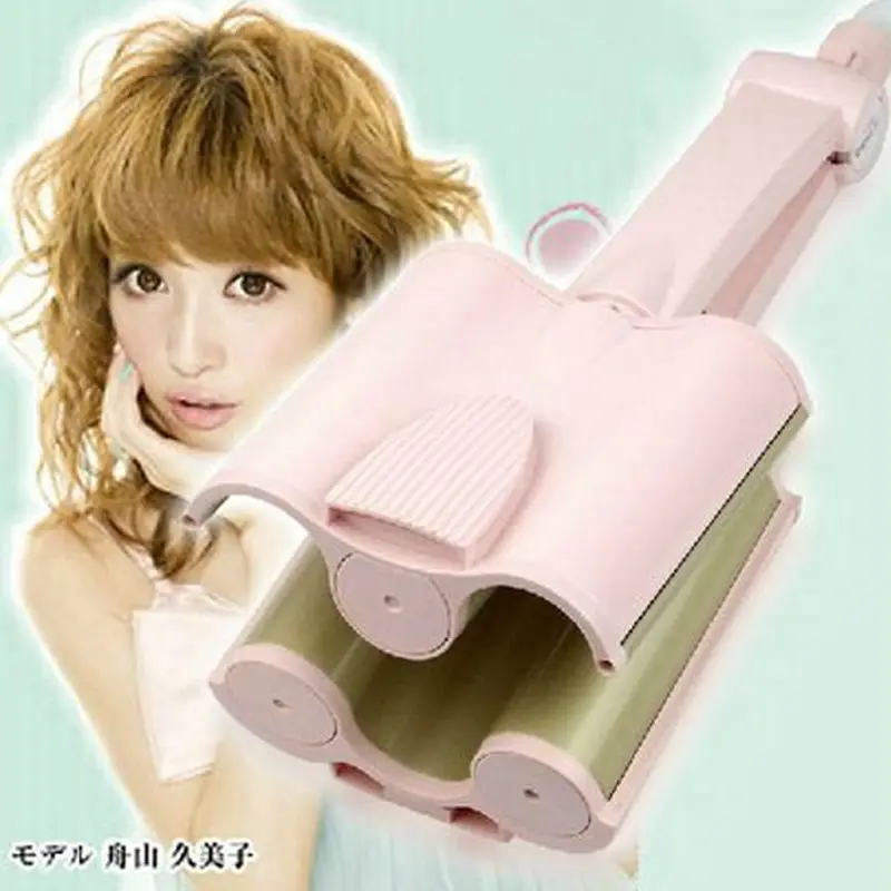 Ceramic Tourmaline Deep Waver Hair curler Triple Barrel Curler Hair