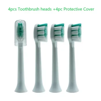 

1Set/4PC TOOTH BRUSH HEADS For PHILIPS Sonicare HX6511 HX9362 HX6013 HX6063 HX3110 HX3212 HX6231 HX6631 HX6711 HX6721 HX8911