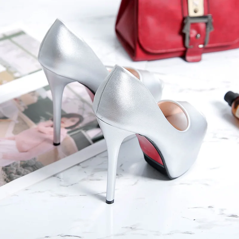14 Plate Talons Simples Printemps Haute 5 Peep Femmes Ultra Peu Profonde noir Pompes Toe Dames Femelle forme Des Bouche Chaussures Cm 2019 Poissons Sexy Beige dOxXw7Bqq