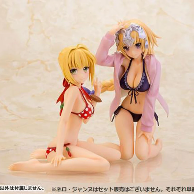 Fate Extra Grand Order фигурка Joan of Arc Нерон Клавдий Цезарь Огастус купальный костюм