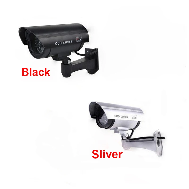 

Security Camera Fake Camera Dummy Emulational Camera Cctv Camera Bullet Waterproof Outdoor Use For Home Security With Flash