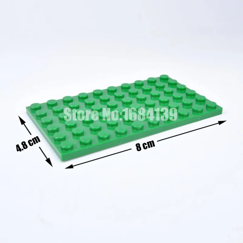 

Toys plate brick 6*10 12P DIY kid woma diamond Building blocks enlighten playmobil ABS decool Compatible minecraft
