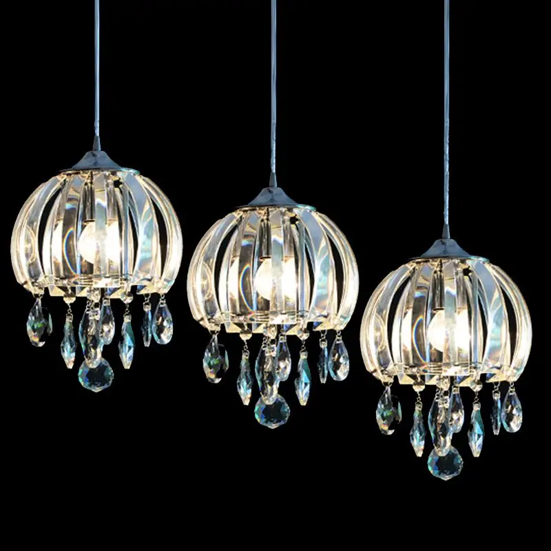 Jellyfish Shape Crystal font b Dining b font font b Room b font Pendent Light Modern