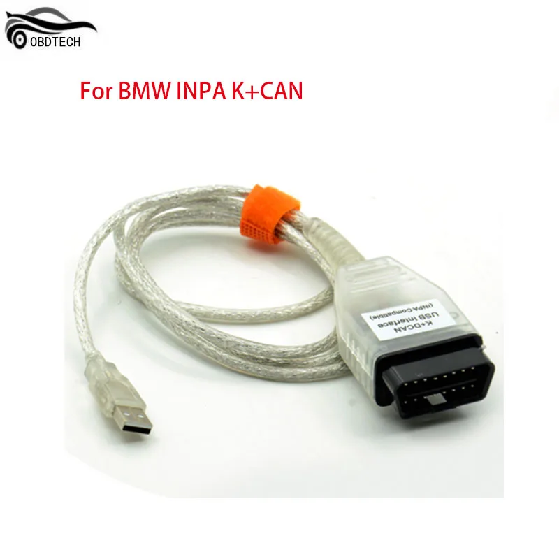 

INPA K+CAN Interface USB OBD2 Cable INPA K DCAN USB OBD With FT232RL Chip INPA K CAN From 1998 To 2008 Hot Selling