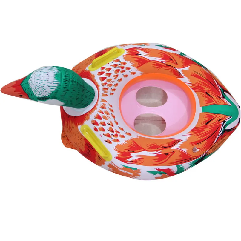 Summer Swimming Pool Ring Floating Inflatable Unicorn Cartoon Thicken Baby swimming seat Animal shape Kids Swim Ring #3j18#F (6)