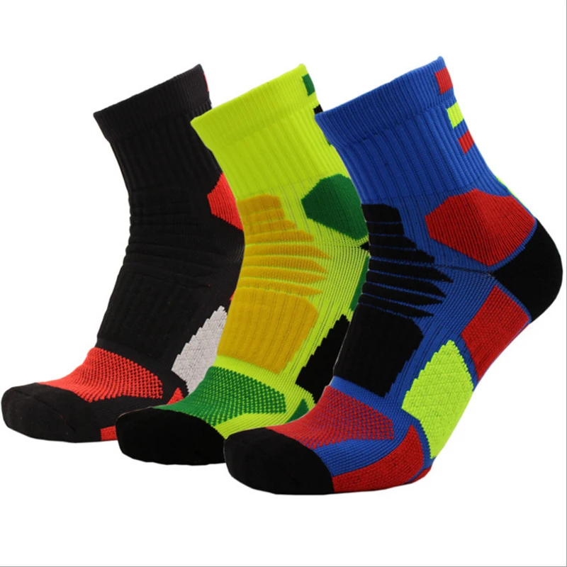 High Quality mens terry socks winter warm solid Elastic cotton sox Professional towel bottom
