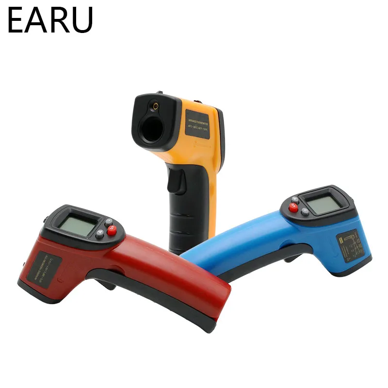 

GM320 Laser LCD Digital IR Infrared Thermometer Temperature Meter Gauge Gun Point -50~380 Degree Non-Contact T20 Smart Home