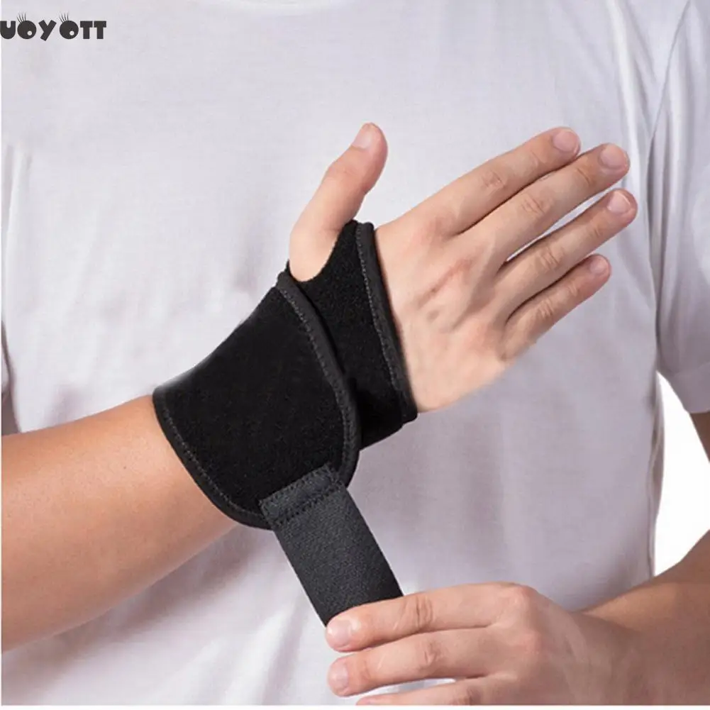 Adjustable Orthosis Hand Safety Wrist Brace Nylon Medical Wrist Protector Supports Brace Lengthen Bandage Hand Wrist Protectors