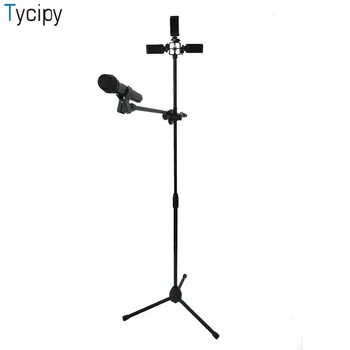 

Tycipy YXK-77 Professional Multi-function Camera Anchor Live Telescopic Metal Portable Tripod For Mobile PhoneWith Phone Holder