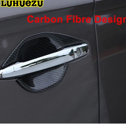 Luhuezu Хромированный 4 шт. крышка чаши дверной ручки для Mitsubishi Outlander аксессуары 2013