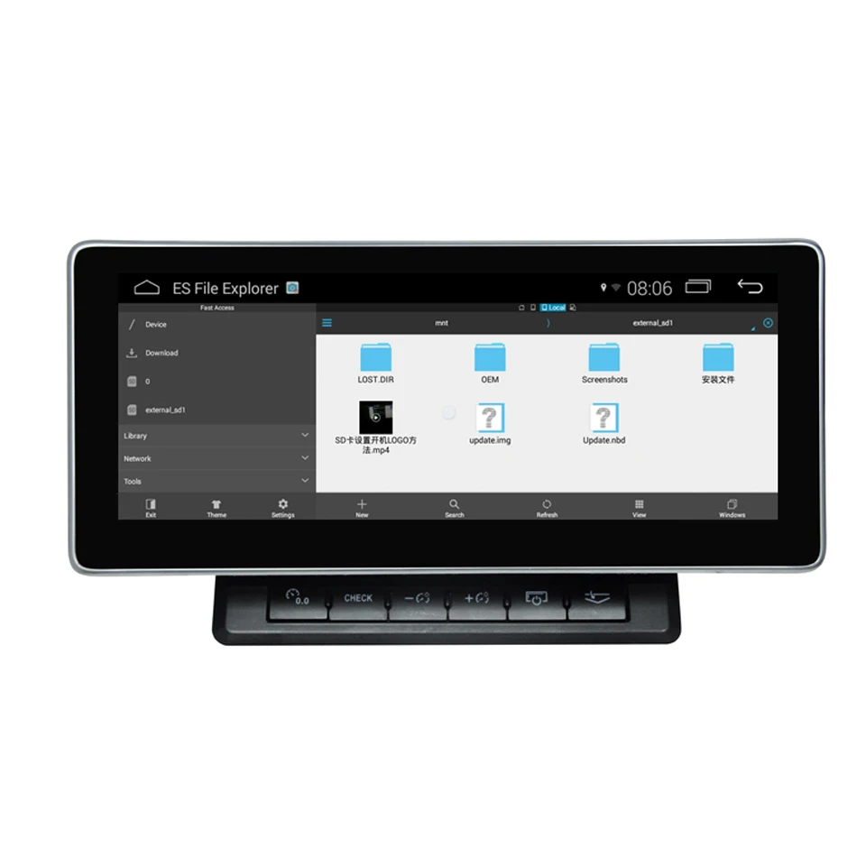 Лучшее качество автомобильный DVD для AUDI Q7 Android навигатор игроков 10 25 &quotАнти блик
