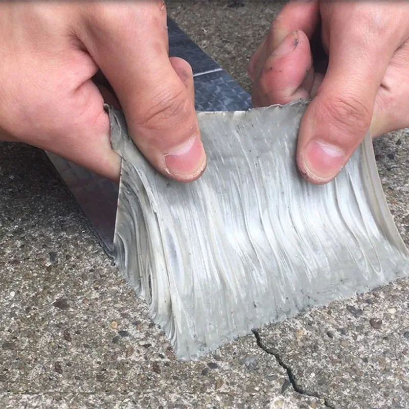 Aluminum Foil Butyl Rubber Tape Self Adhesive Waterproof For Roof Pipe Marine Repair Jdh99 huismerk kopen in de aanbieding Aluminum Foil Butyl Rubber Tape Self Adhesive Waterproof For Roof Pipe Marine Repair Jdh99 huismerk kopen in de aanbieding