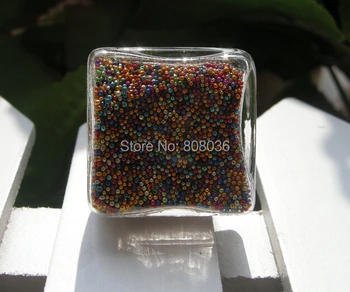 

Free shipping 20sets/lot 25mm square Glass Bubble & Ring set (The price don't include the filler) diy Clear glass globe pendants