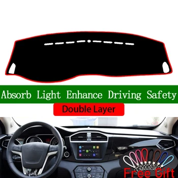 

Double Layer Car Stickers For MG GS 2015 2016 Dashboard Cover Car Accessories Interior Anti-UV Car Decals