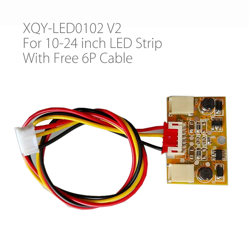 invoegen Savant Penetratie XQY LED0102 V2 Constante Stroom Boord Lcd Refit Om Led Strip Voor 10 24  Inch Led Strip Panel Backlight Driver met 6P Kabel|Vervangende onderdelen  en toebehoren| - AliExpress