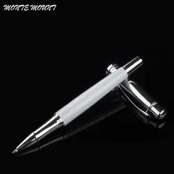 Роскошные белые кристалл ручка Роскошные Алмаз клип подарок ручка школьные канцелярские принадлежности, пишущие шариковая ручка дизайнер