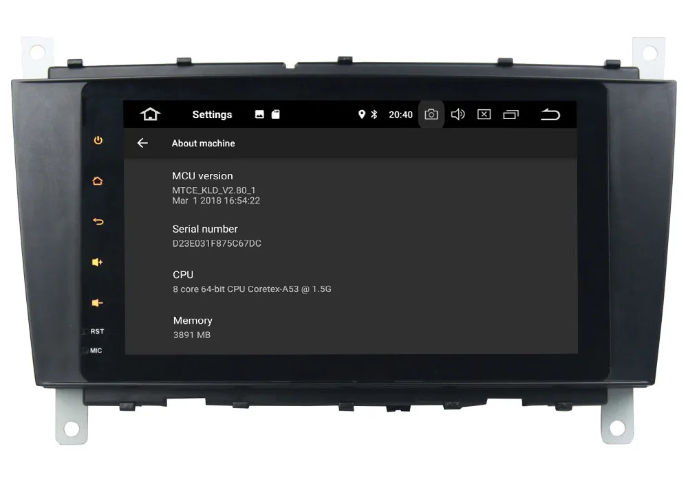 " ips Octa Core, 4G, WI-FI Android 8,1 4 Гб Оперативная память 64 Гб Встроенная память BT автомобильный DVD плеер стерео радио gps ГЛОНАСС для Mercedes-Benz W203 CLC W467