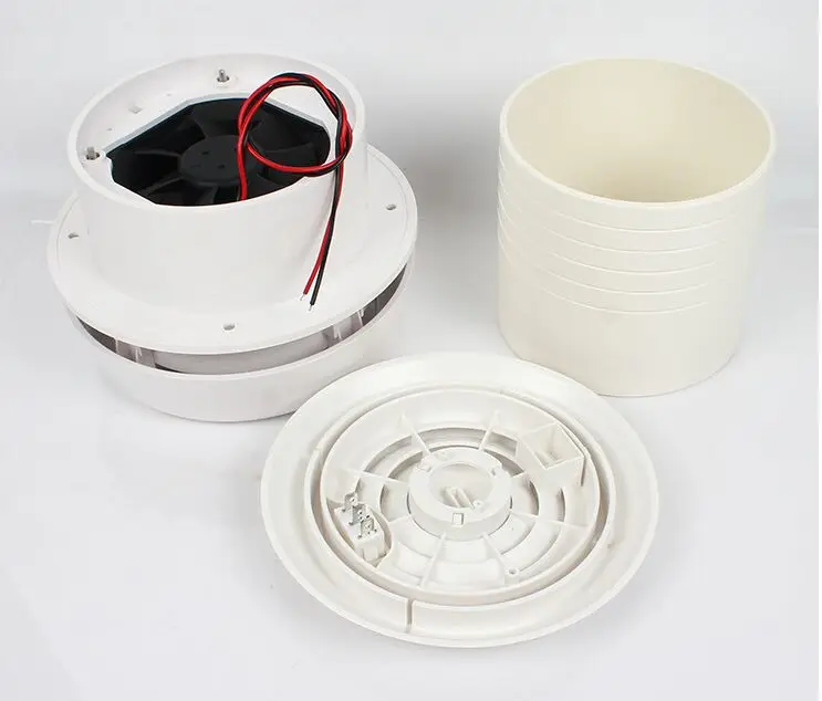 Trailer roof Air Ventilation Round vent for RV Caravan mini Vent fan with low noise and strong wind 12V