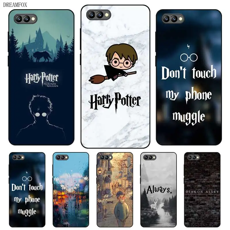 

N336 Harry Potter Scape Black Silicone Case Cover For Huawei Honor 8C 8X 9 10 20i V10 V20 Note10 Max Lite Magic2