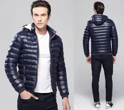 2018 Лидер продаж Подпушка куртка Для мужчин зимняя куртка Для мужчин теплое пальто куртка с капюшоном jaqueta masculina Chaqueta Hombre
