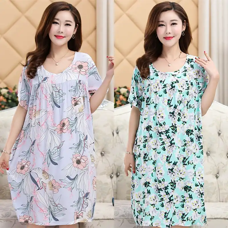 floral night gown