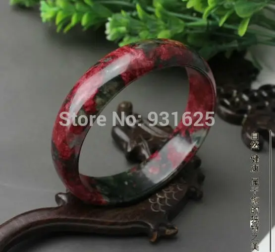100% Natural Chinese Genuine Peach Blossom unique Bangle Bracelets TaoHua Yu bangles Quartzite bracelet 54-62mm | Украшения и