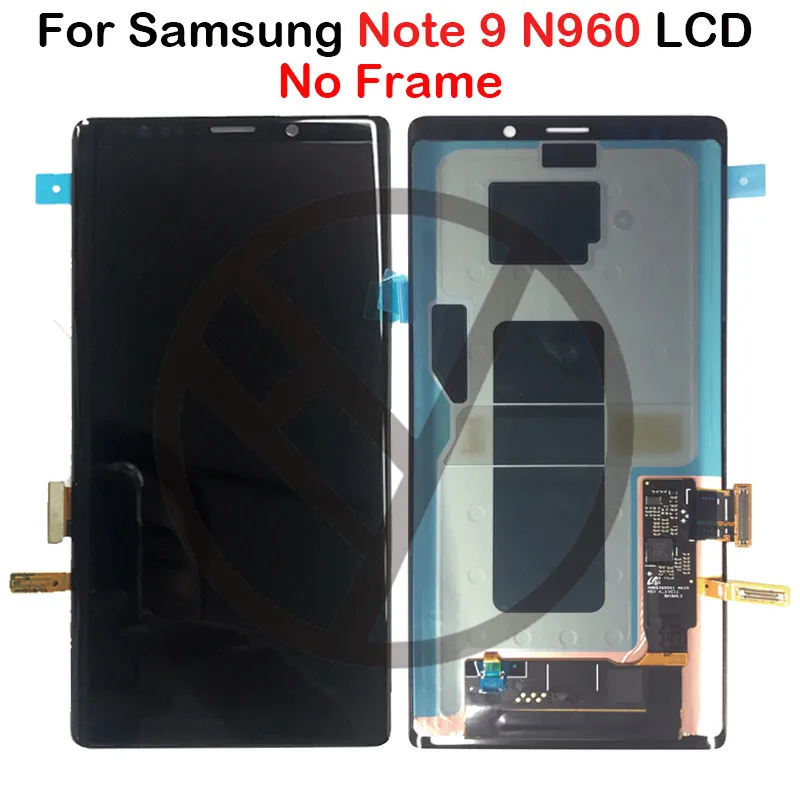 ЖК дисплей с рамкой для Samsung Galaxy Note 9 сенсорный экран дигитайзером в сборе note9 n960
