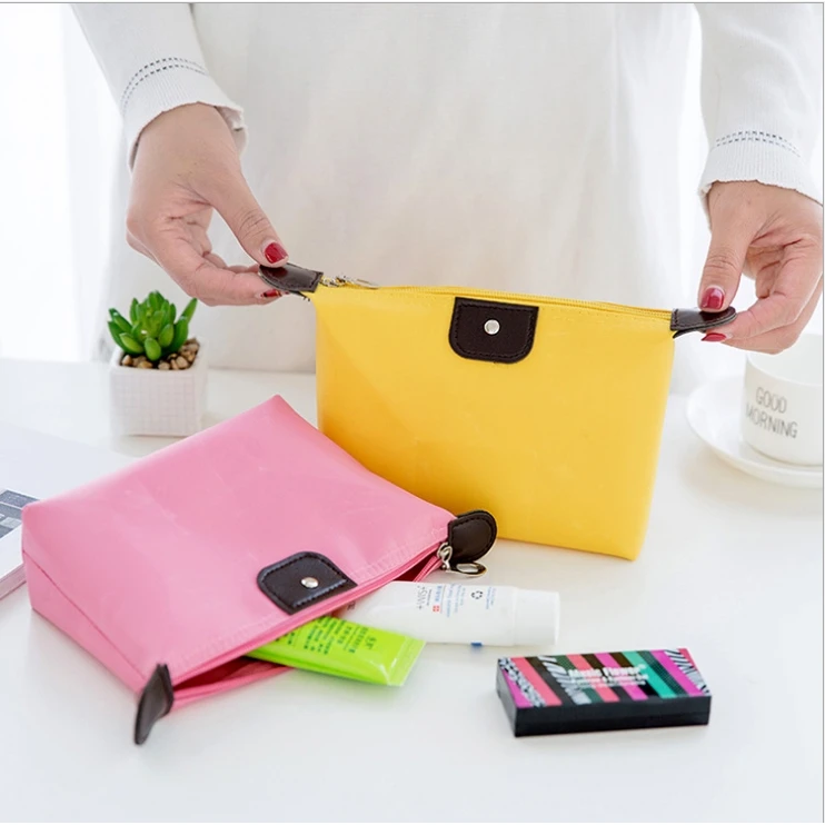 

Dumpling Travel Makeup Bag Organizer Women Cosmetic Bag Toiletry Pouch Portable Korean Version Make Up Female Wash Bag