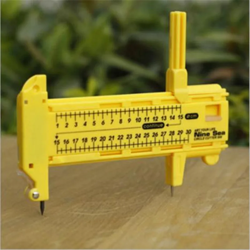 

New 1 Sets Adjustable Compass Circle Cutter Diameter 1cm-30cm Paper Leather Craft Tool Blades For Cutting Rubber Paper Leather