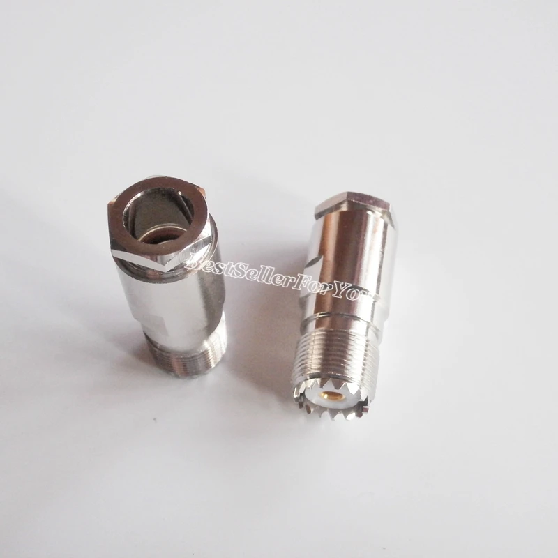 1 шт. СВЧ гнездо SO239 SO 239 зажим для RG8 RG213 RG165 LMR400 кабель RF разъем|clamp connector|clamps forclamping