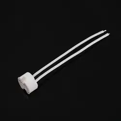 MR16 для галогенной лампы держатель базовый разъем с кабелем провода разъем белый