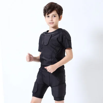 

Kids Pad Skating Protective Gear Shorts+Short Sleeve Suit EVA honeycomb Bicycle Skating Roller Thicken Protector 3-12 years