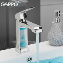 Смеситель для раковины GAPPO, хромированный Водопад, кран, смеситель для раковины, латунный кран, кран для ванны, смеситель для ванной комнаты, раковина torneira