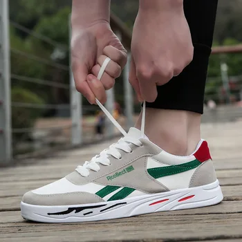 

ZGZJYWM Brand Comfortable Spring/Autumn Men Canvas Casual Lace-Up Sneakers Cool Tenis Masculino Adulto Footwear Loafers Shoes