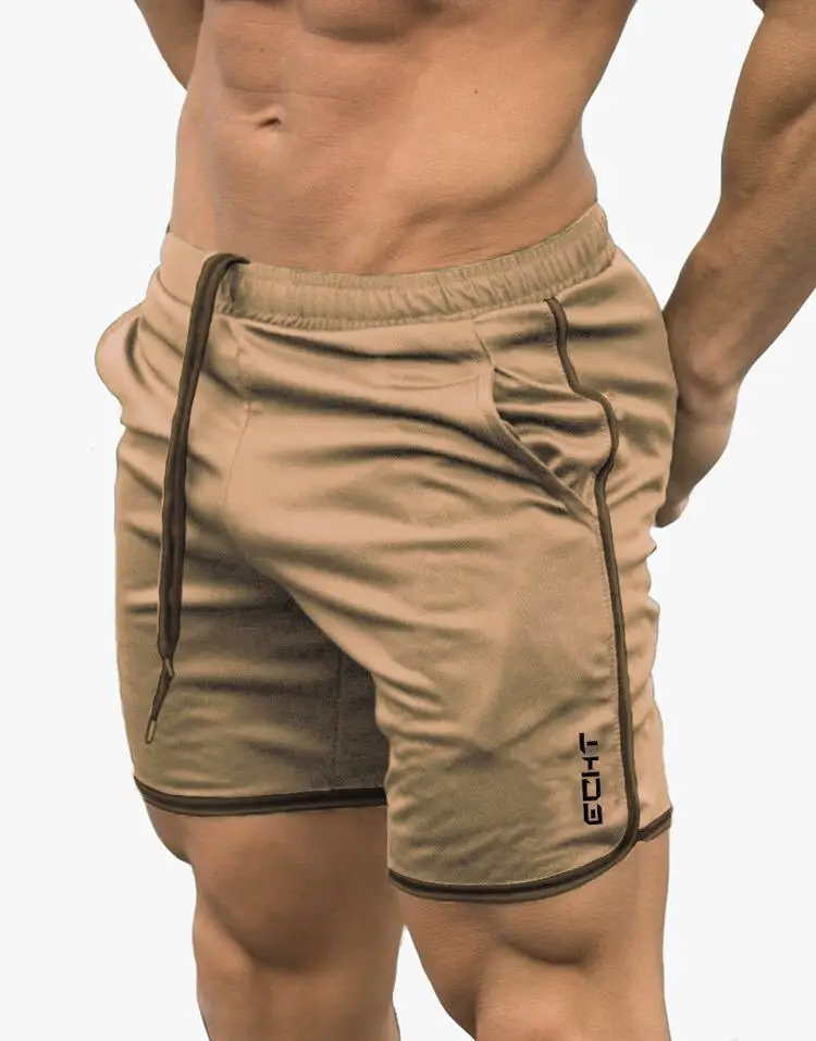 Мужские дышащие шорты для фитнеса, бодибилдинга, модные повседневные спортивные мужские бегуны для тренировок, брендовые пляжные облегающие короткие штаны, размер M-XXXL - Цвет: Shorts 5