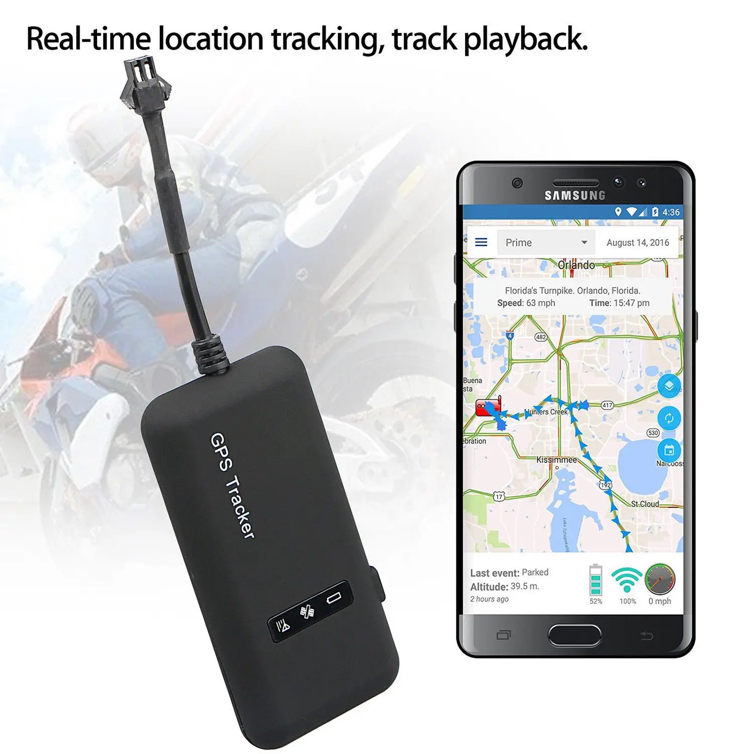  Mini Realtime GPS Auto Tracker Locator GT02 GPRS GSM Tracking Device Fahrzeug/Lkw/Van