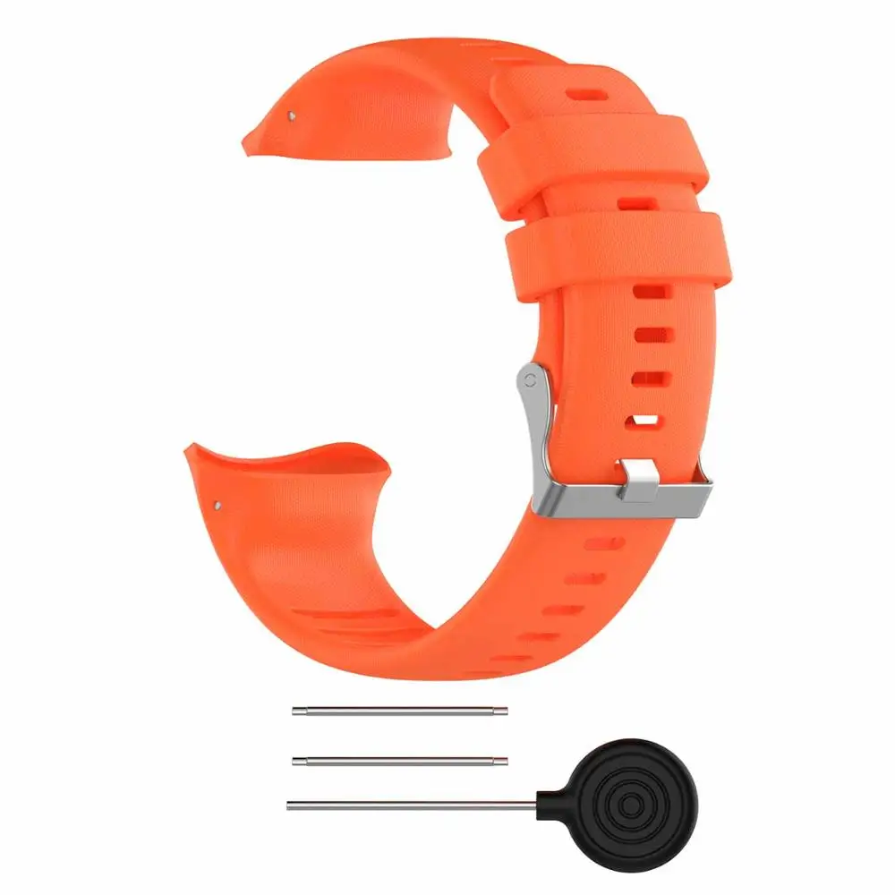 FIFATA Soft Silicone Strap For Polar Vantage V Watchband Replacement Smart Watch WristBand Wearable Device Accessories For Polar