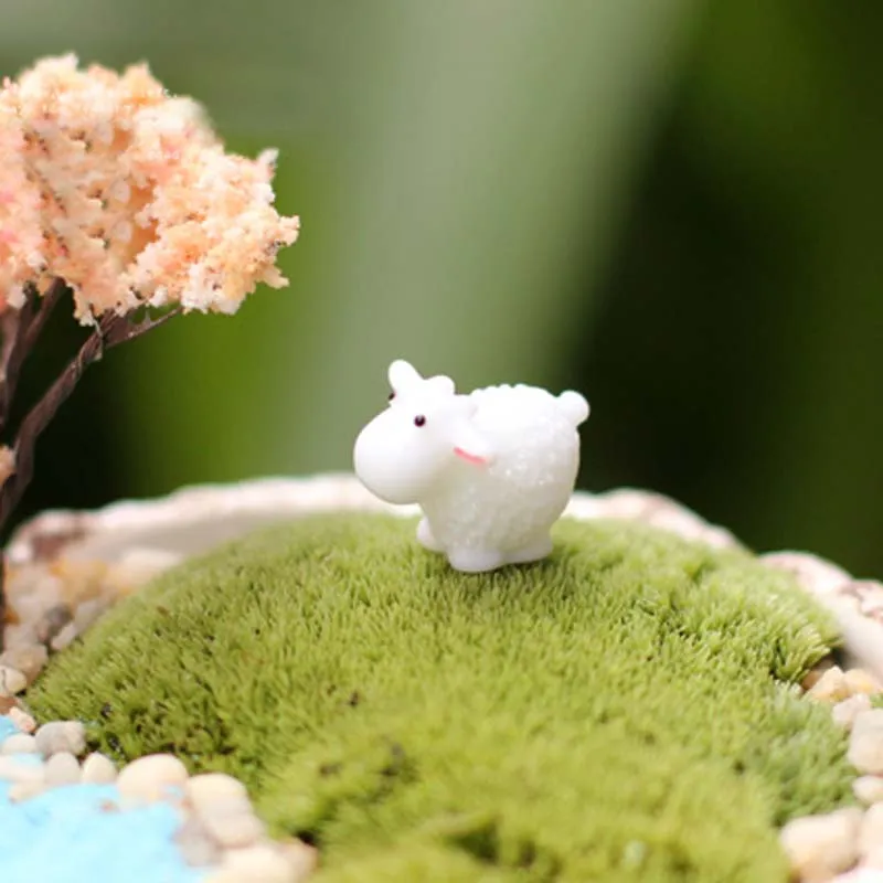 10 Stucke Miniatur Craft Tiere Mini Kunststoff Yollew Ente